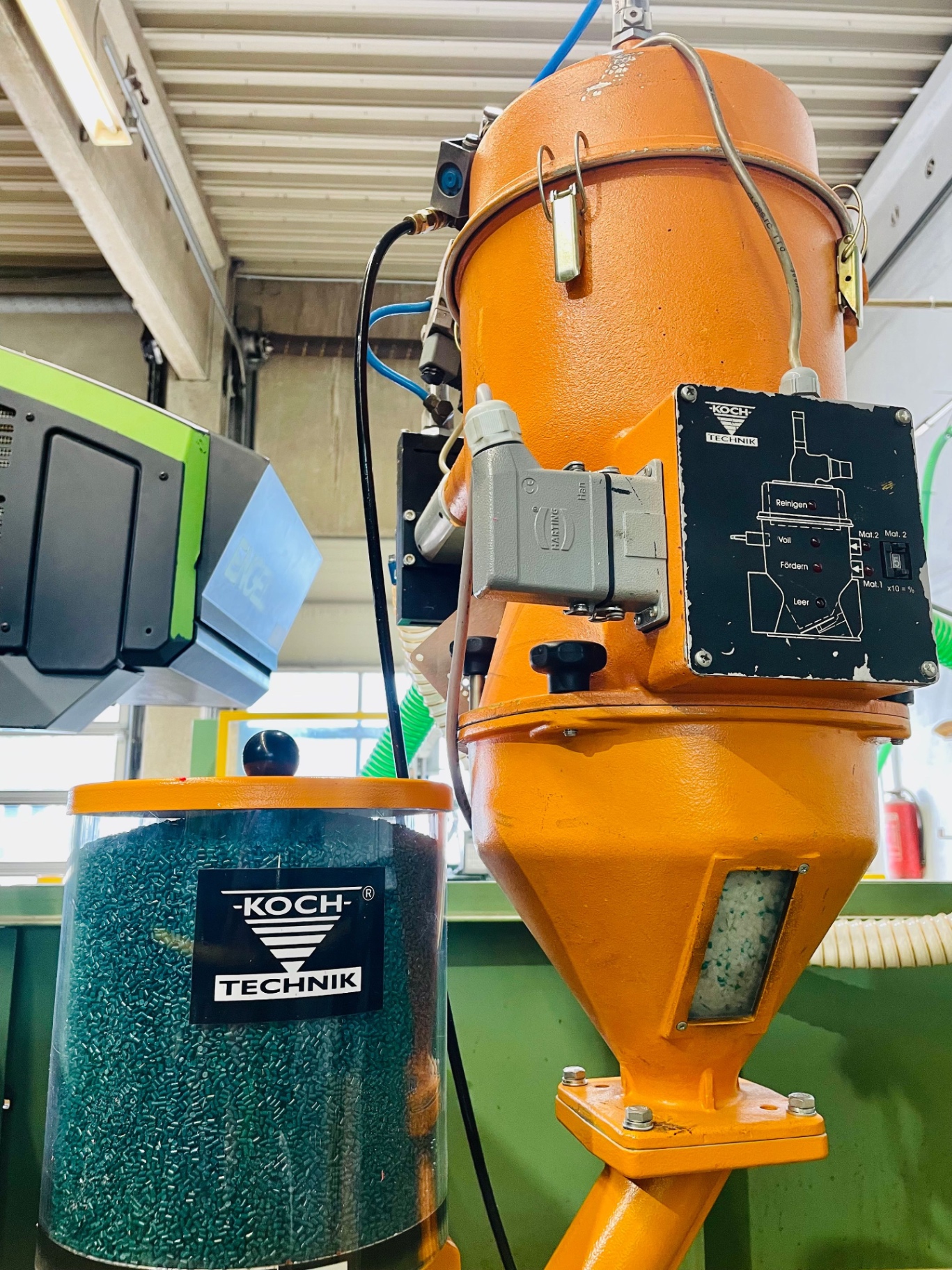 Materialförderung und Trocknung mit Koch-Technik